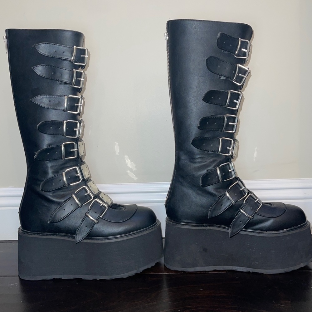 🖤🕸Damned Destiny-318 Demonia Boots🕸🖤 - Picture 2 of 3